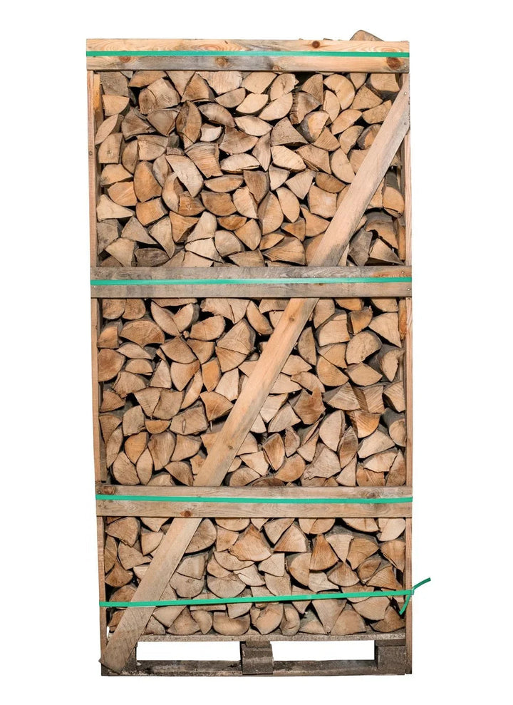 Brennholz Buche 25 cm 1,9 Raummeter Palette - Geschichtete Rotbuche Brennholzscheite 25 cm